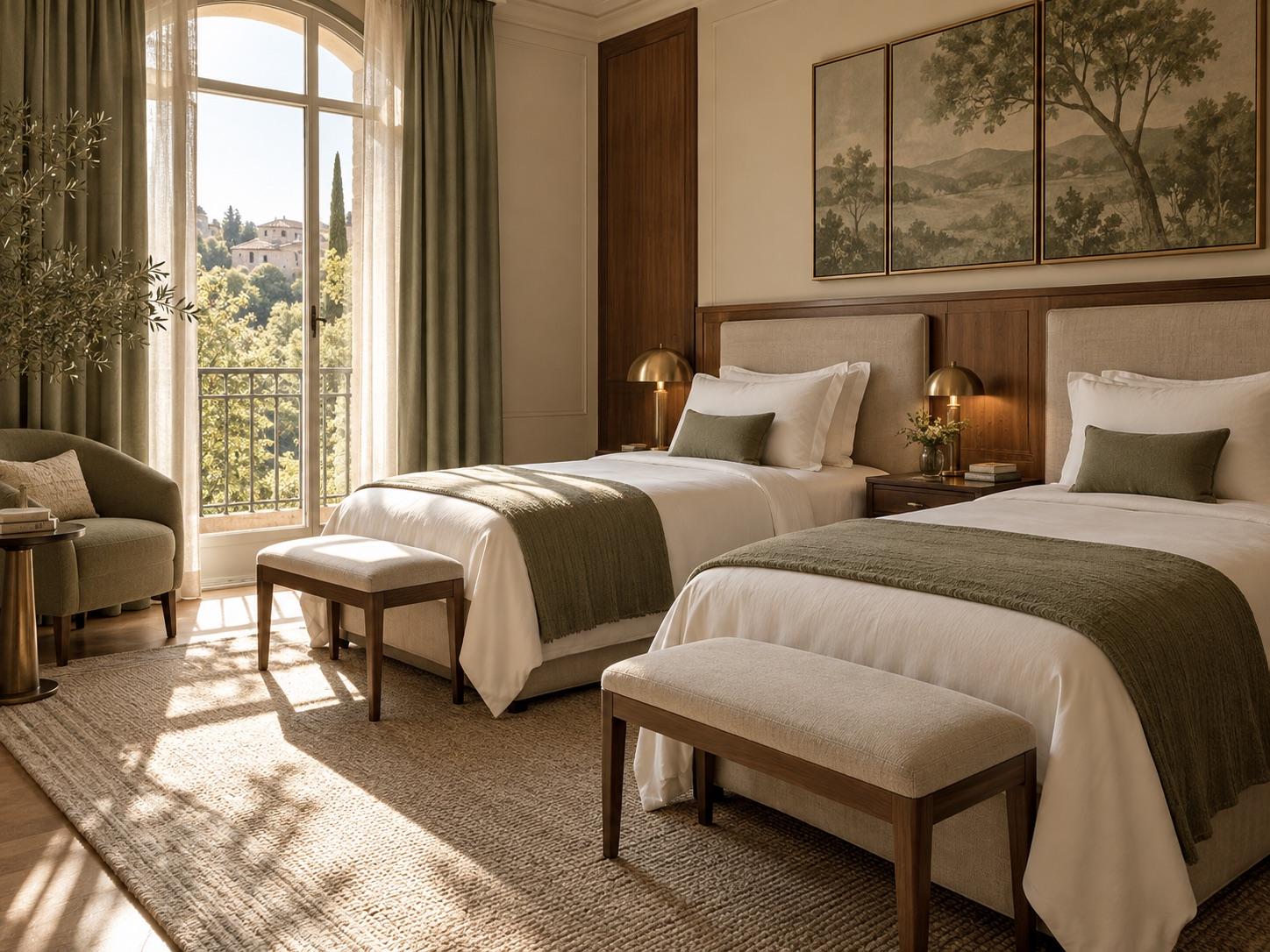 Chambre Twin — Maison Orélune