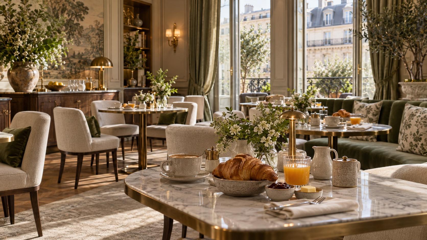Salle de petit-déjeuner imaginaire de Maison Orélune