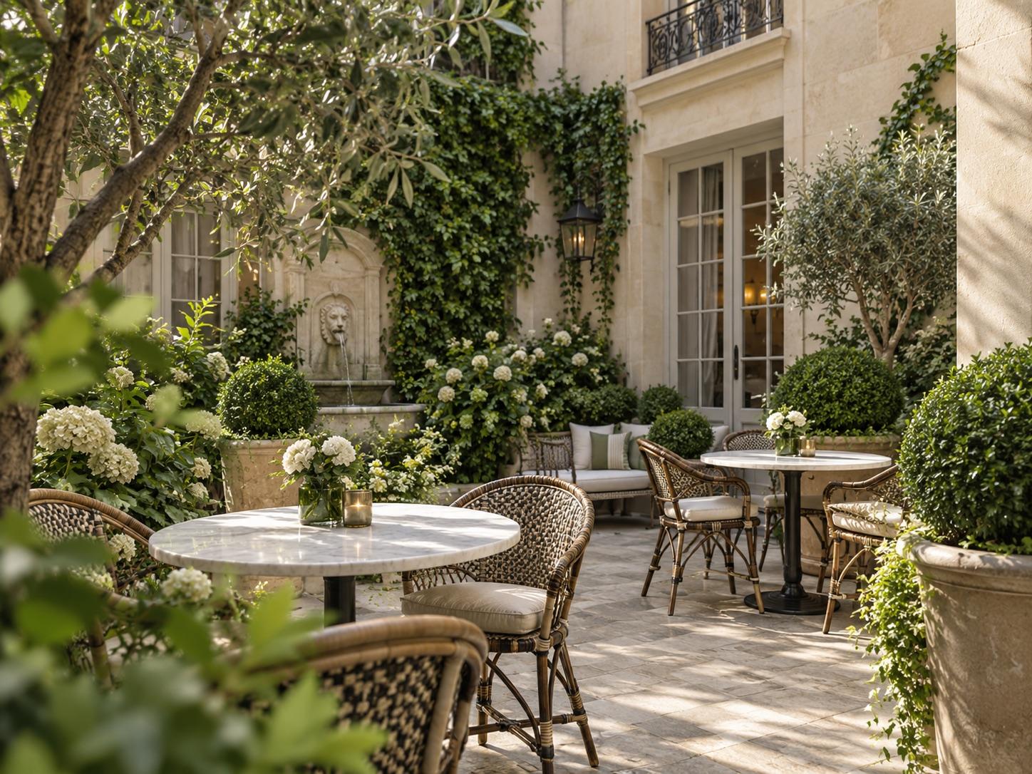 Terrasse imaginaire de Maison Orélune